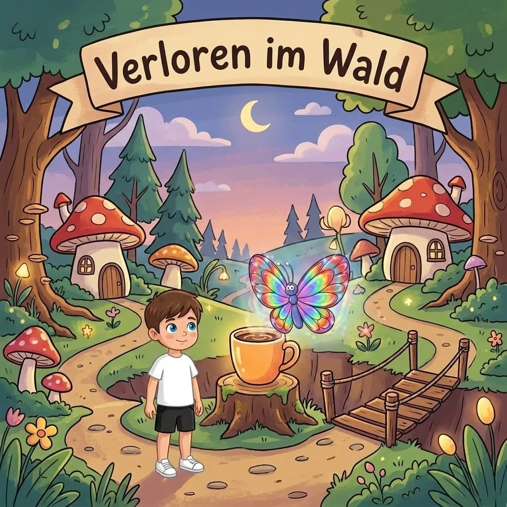 Cover von „Verloren im Wald“
