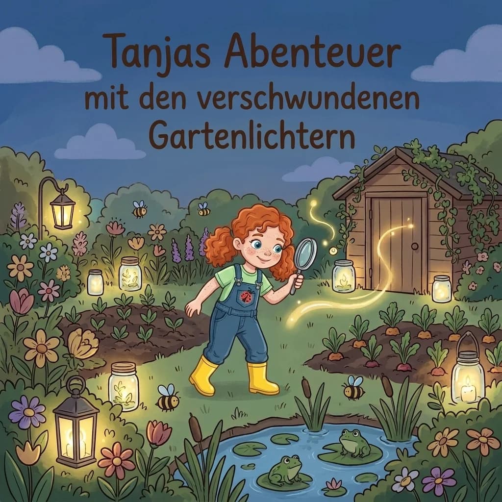 Cover: Tanjas Abenteuer mit den verschwundenen Gartenlichtern