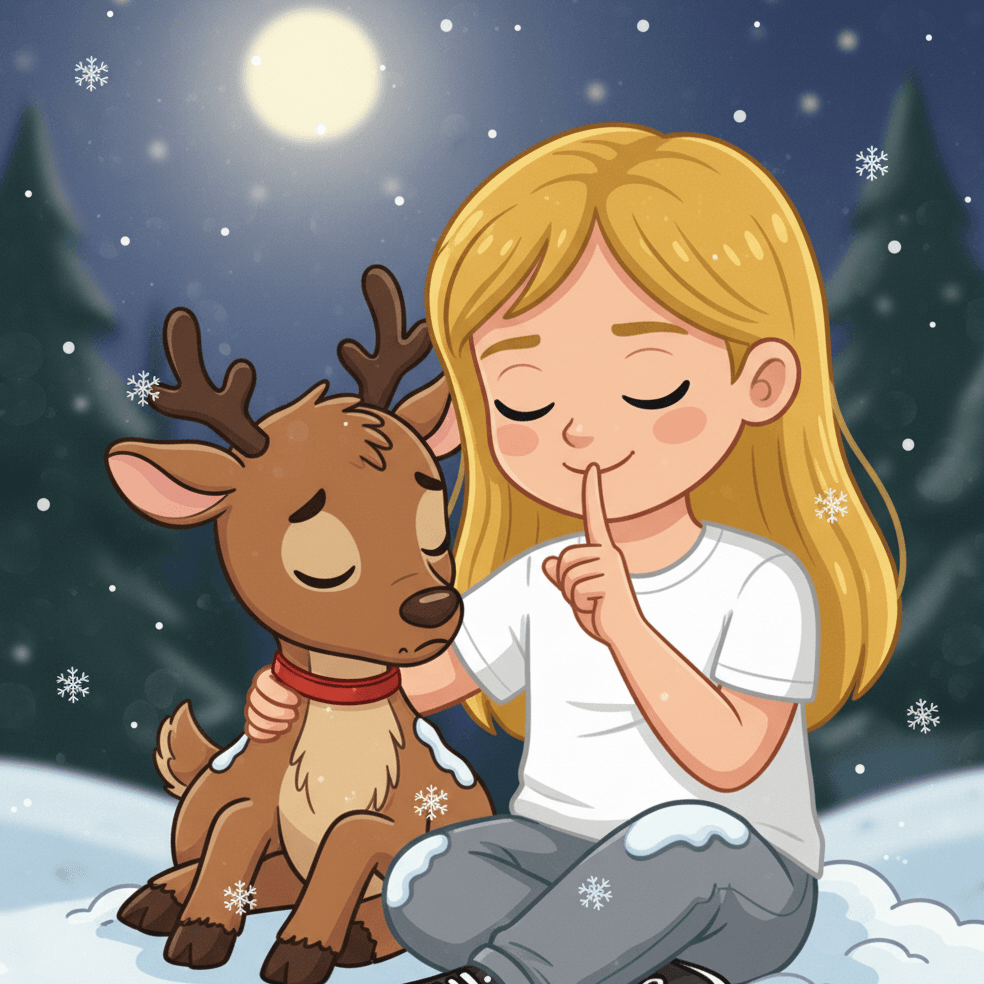 „Nein“, sagte Griti leise. „Weihnachten ist niemals vorbei, solange man einen Freund hat. Pssst. Sei ganz still.“ Sie l…